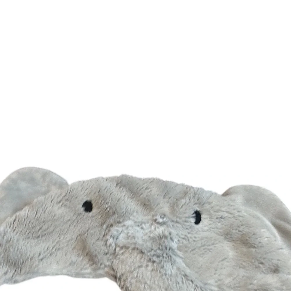 Pottery Barn Kids Elephant Hooded Towel Grey Plush Cotton Terry 34x23 RN71395